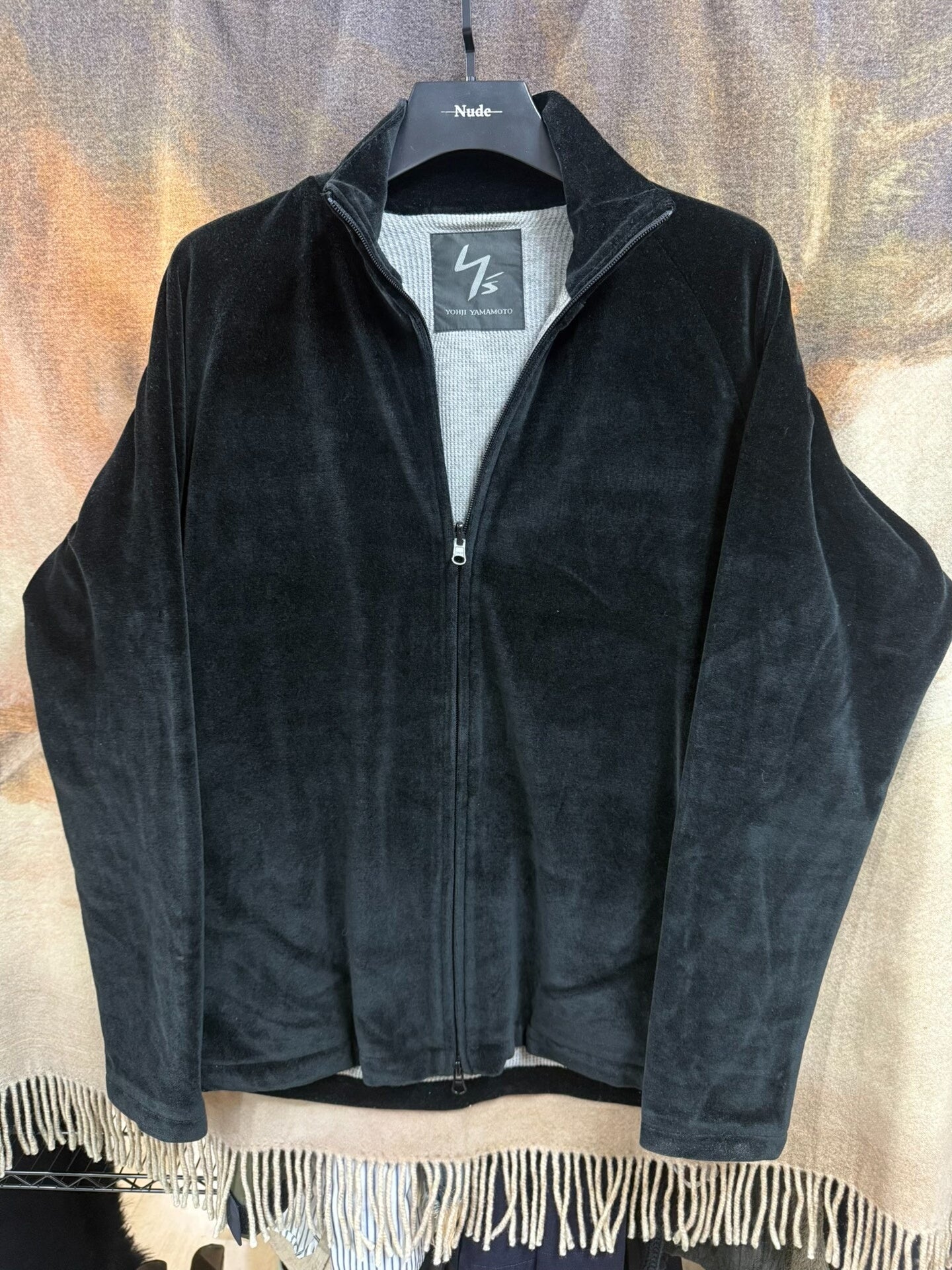Yohji Yamamoto Velvet Double-Sided Jacket
