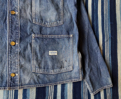 neighborhood washed governor jacket size XL