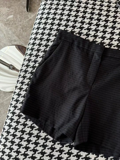 Dior Striped Wool Shorts