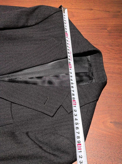 RAF SIMONS Black Wool Suit Set