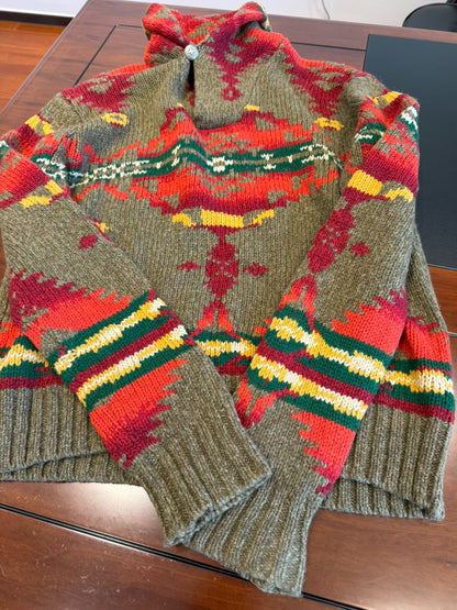 Ralph Lauren Shawl Collar Knit Sweater
