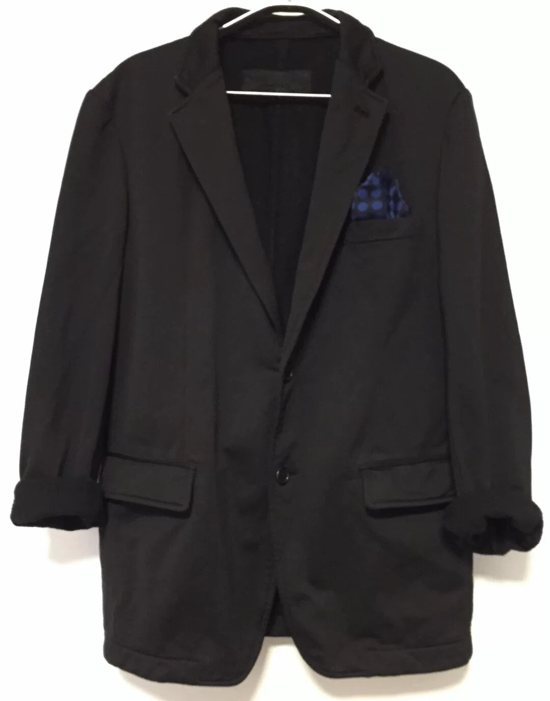 COMME des GARCONS Homme Black Pleated Blazer