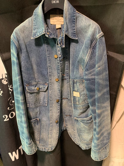 rrl classic engineer jacket size small