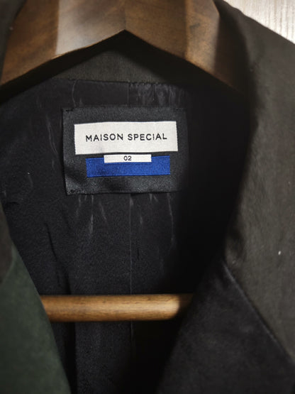long black coat from maison special