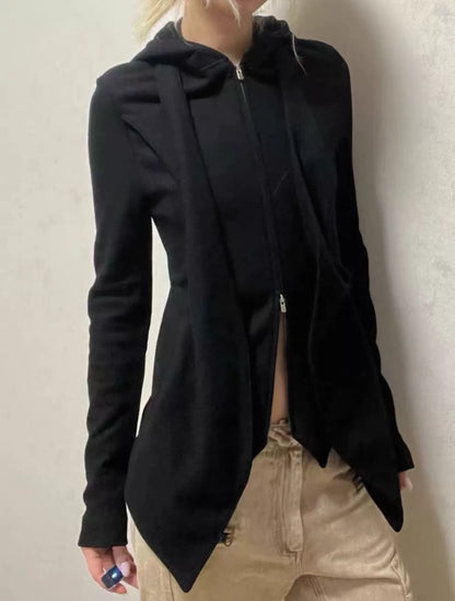 yohji yamamoto y's hooded wool jacket