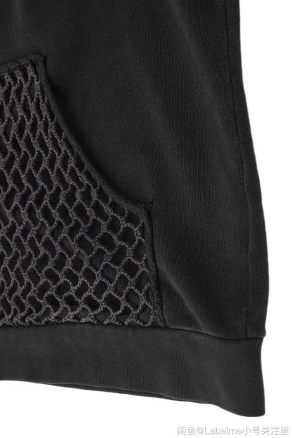 raf simons 2003 mesh pullover hoodie