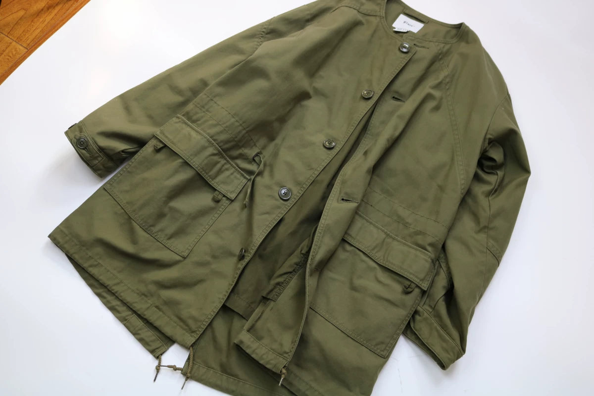 WTAPS PEEP JACKET NYCO SATIN 18SS
