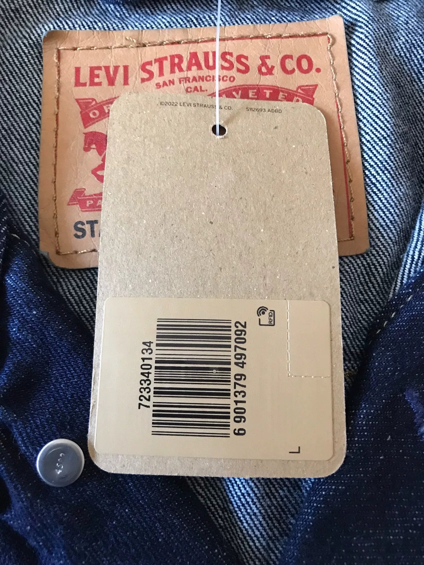 Levi's Type 3 Denim Jacket 72334-0134