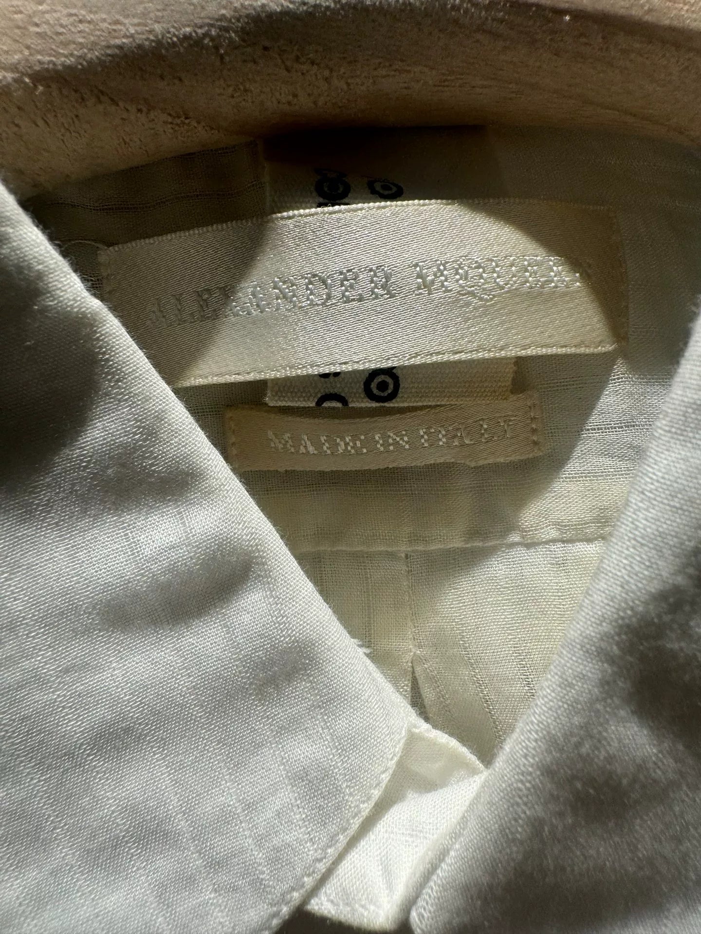 McQueen Comme des Garçons Striped Shirt