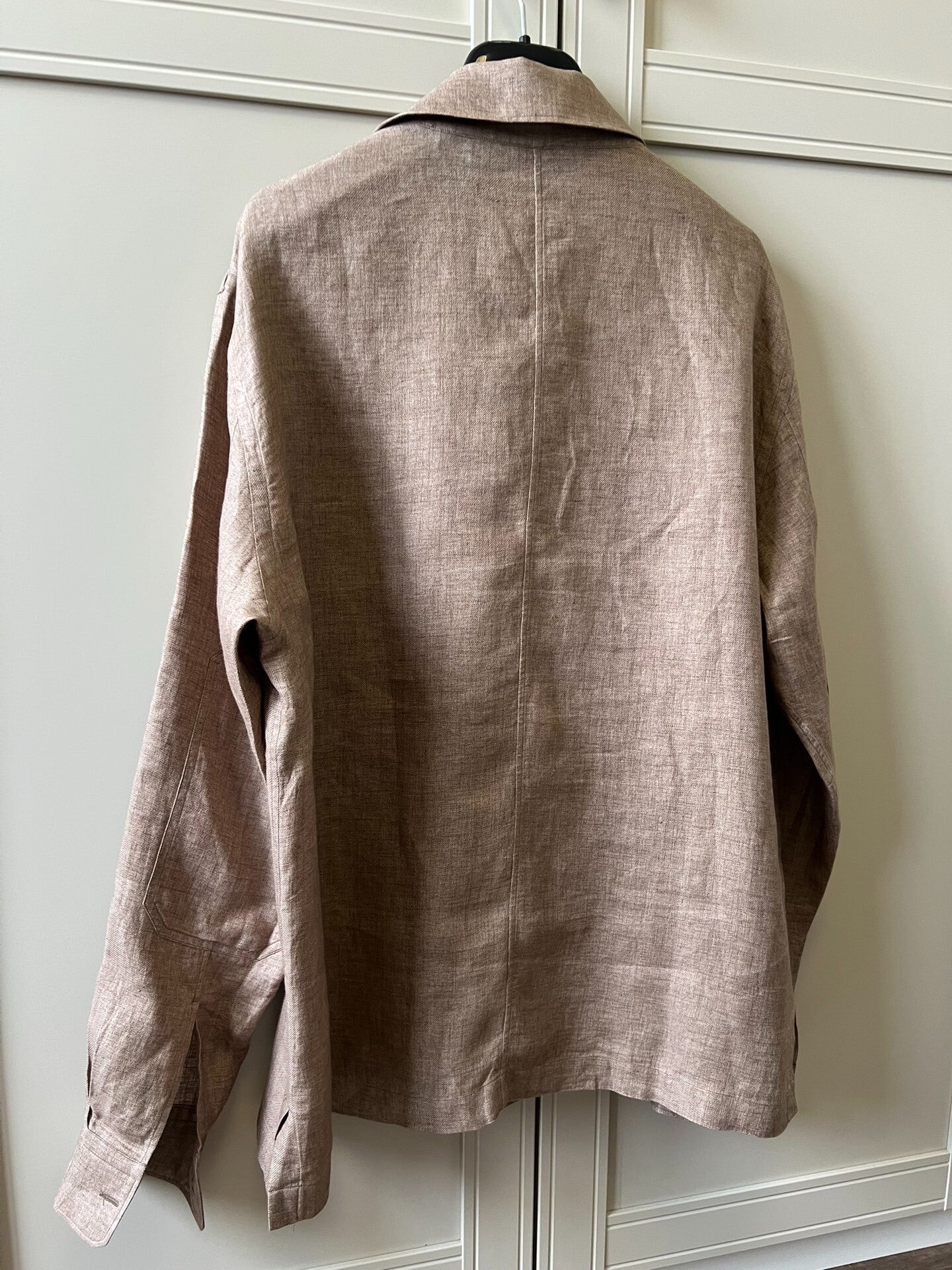 Ermenegildo Zegna Linen Overshirt Size M