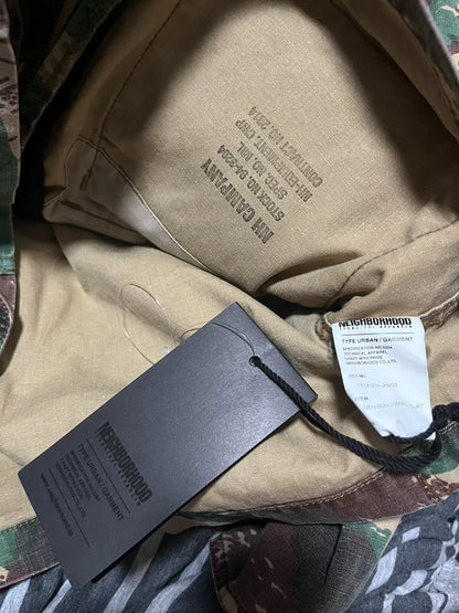 neighborhood camouflage jacket size S