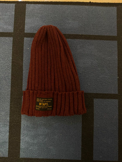 WTAPS Brick Red Wool Beanie