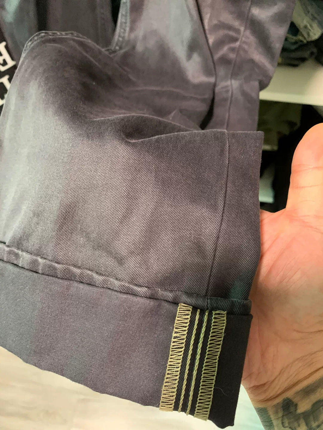 navy blue casual pants size 32