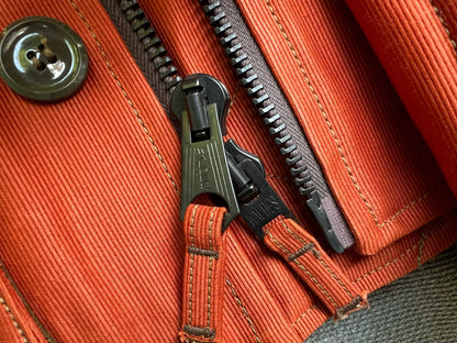 FREEWHEELERS Orange Hooded Vest