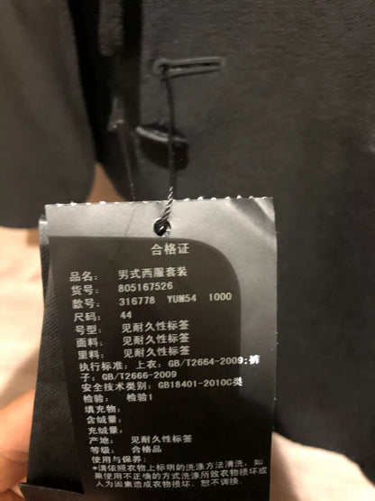 Saint Laurent Black Formal Blazer