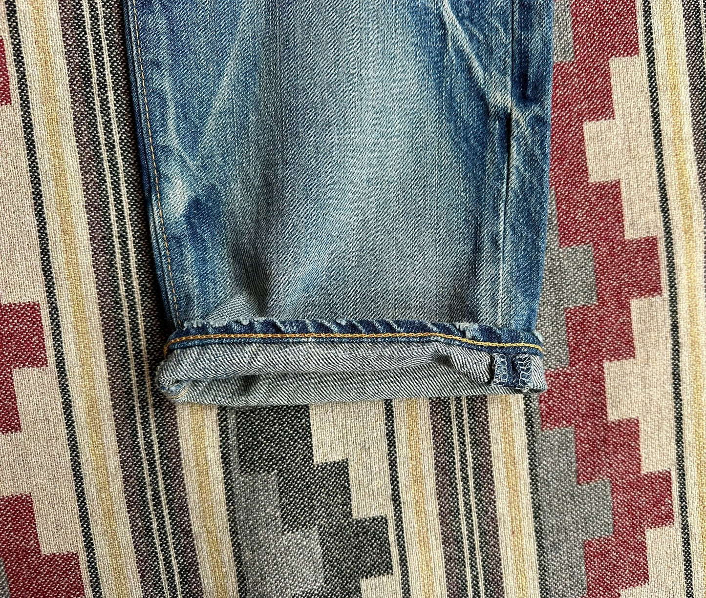 Prps Noir Heavily Washed Distressed Jeans