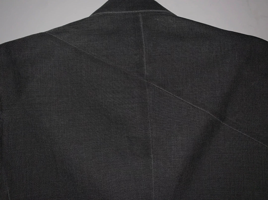 Undercover Wool Spliced Cut Trousers
