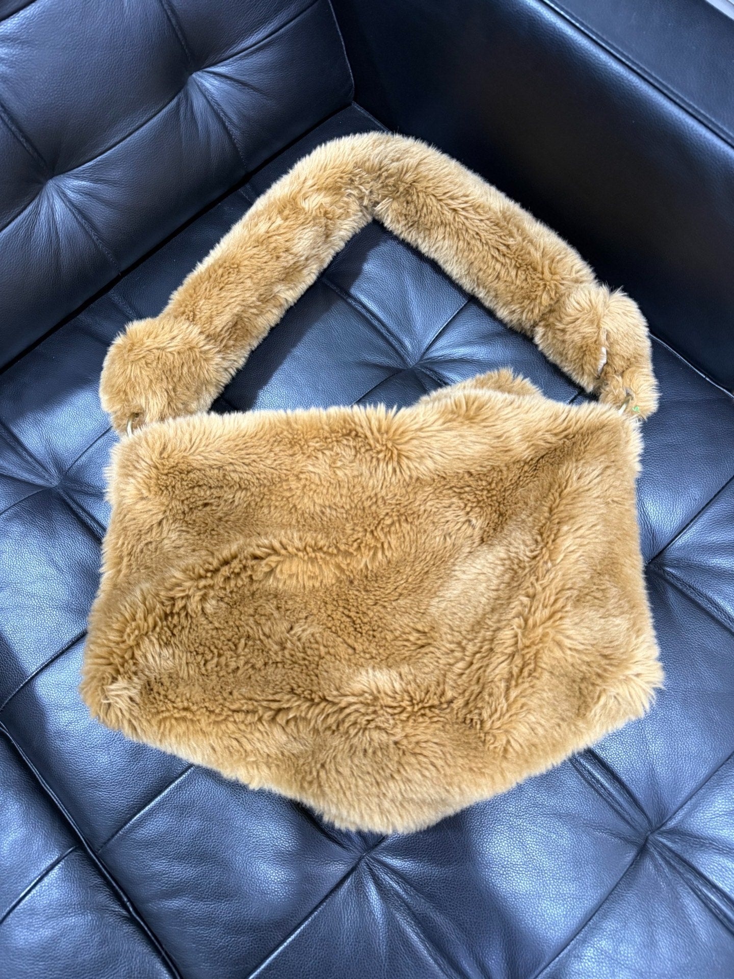 Dries van Noten Large Plush Unisex Bag