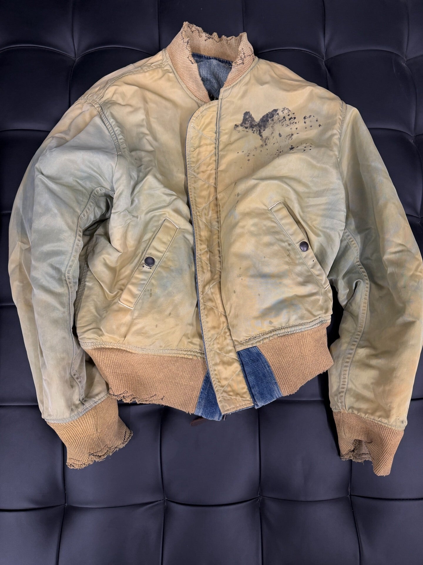 Kapital Double-Sided Denim Jacket with Rivets