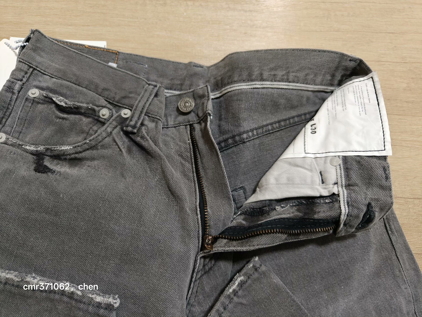 visvim fluxus 03 dmgd d1 black jeans