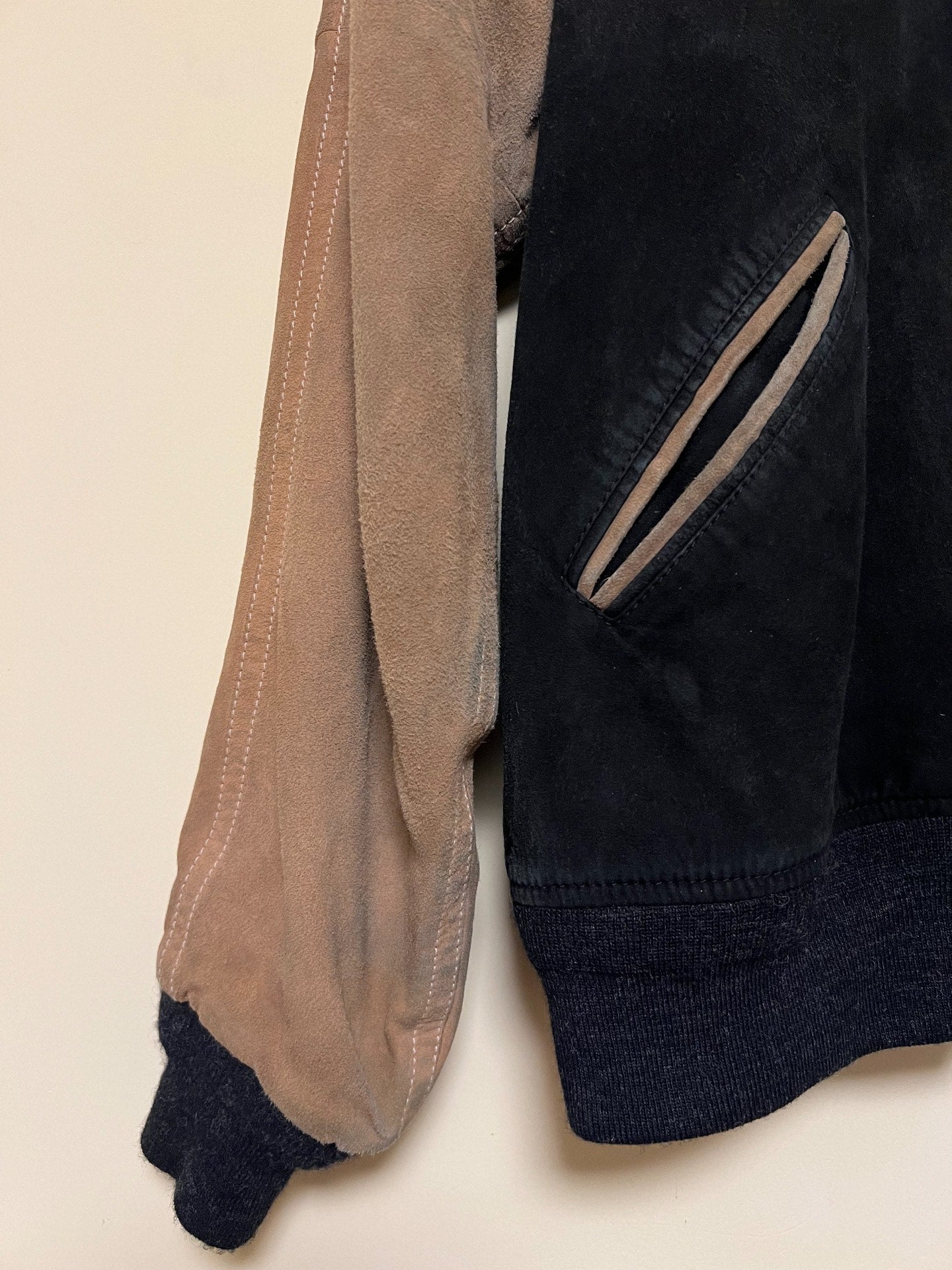 Visvim 18ss Goat Leather Varsity Jacket