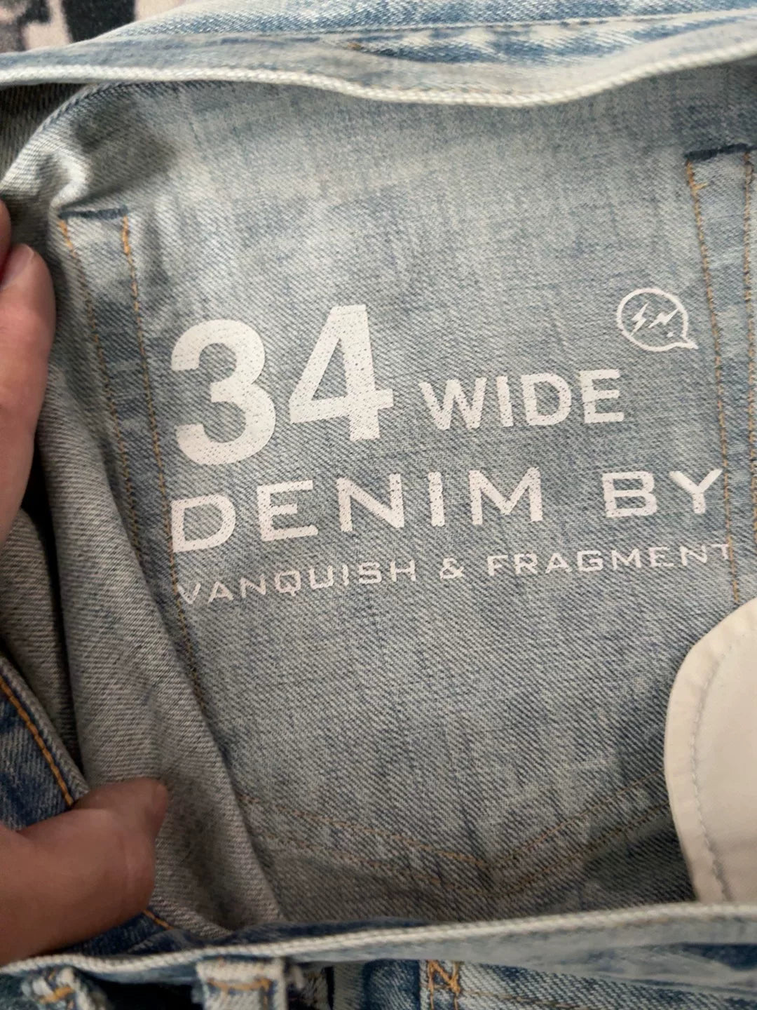 Vanquish Fragment Lightning Denim Jeans