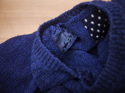 visvim ict amplus v neck knit sweater