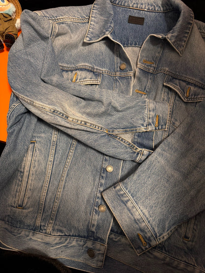 SAINT LAURENT Light Blue Denim Jacket