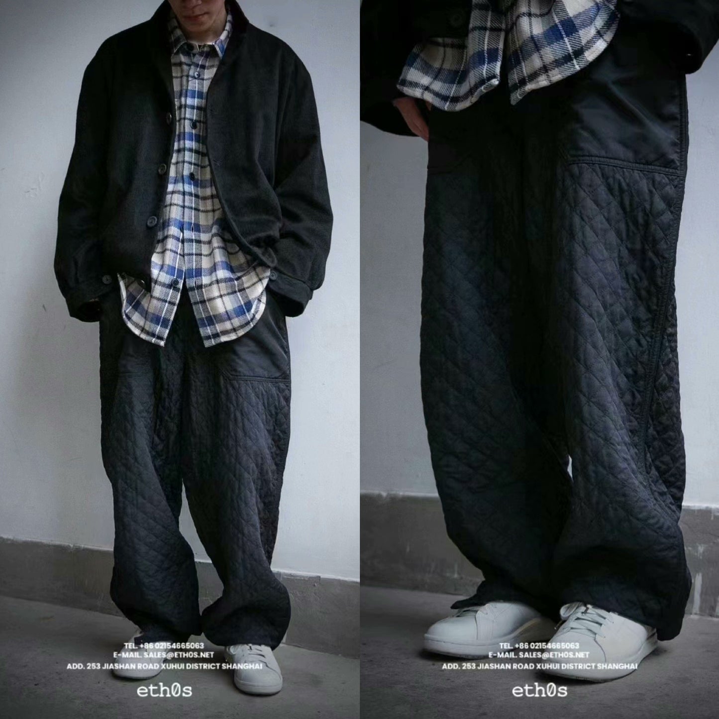 visvim callahan pants black casual trousers