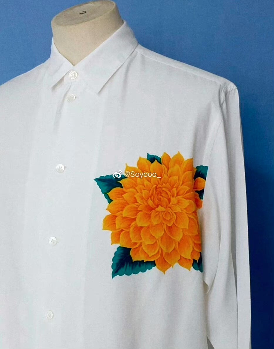 Yohji Yamamoto 87SS Dahlia Shirt