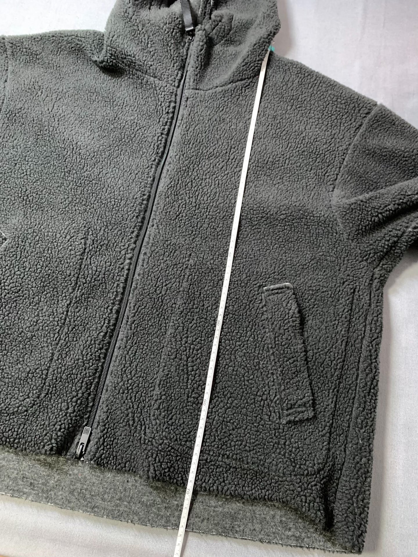 N.HOOLYWOOD Reversible Fleece Hooded Jacket