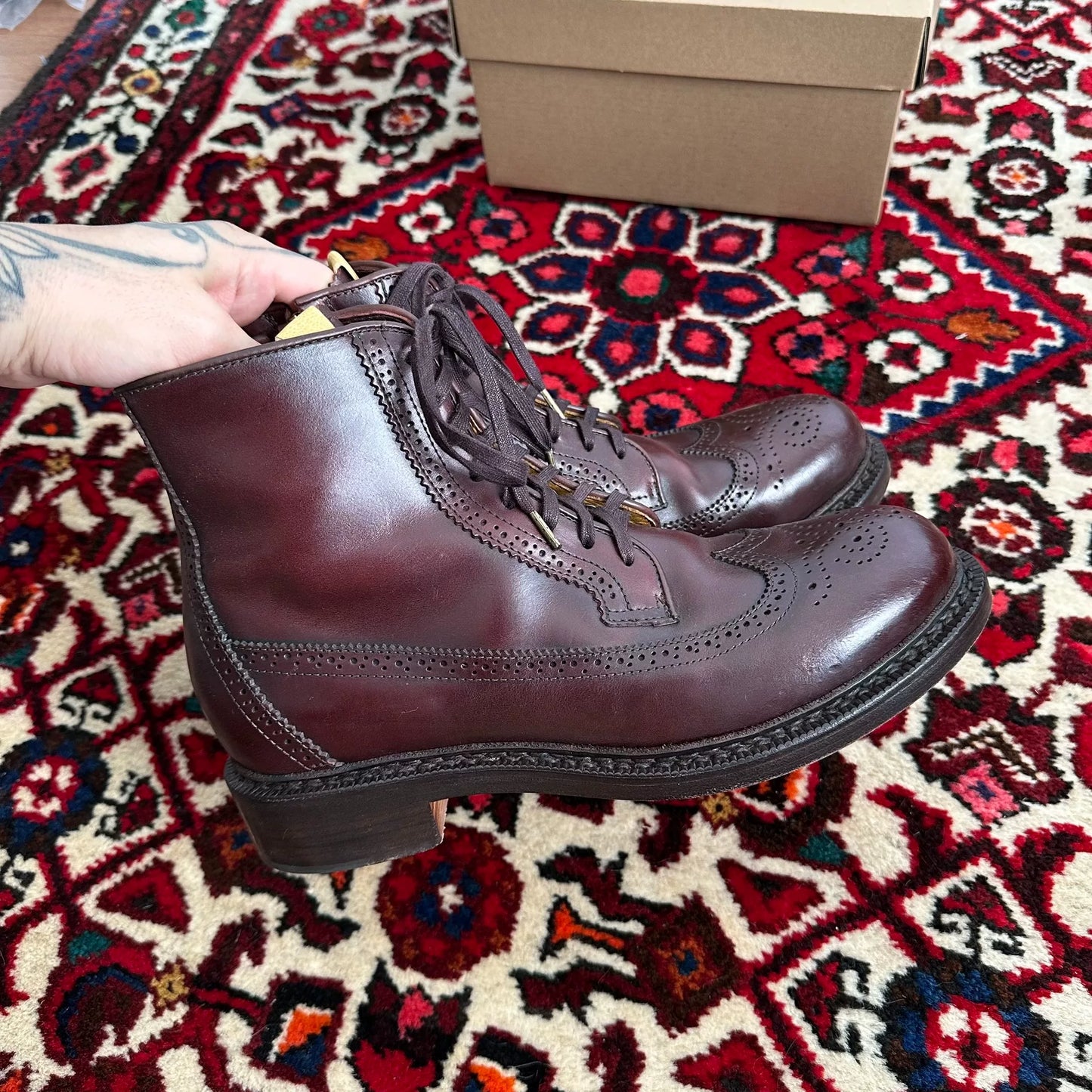 visvim 16AW Patrician Brogue Boots