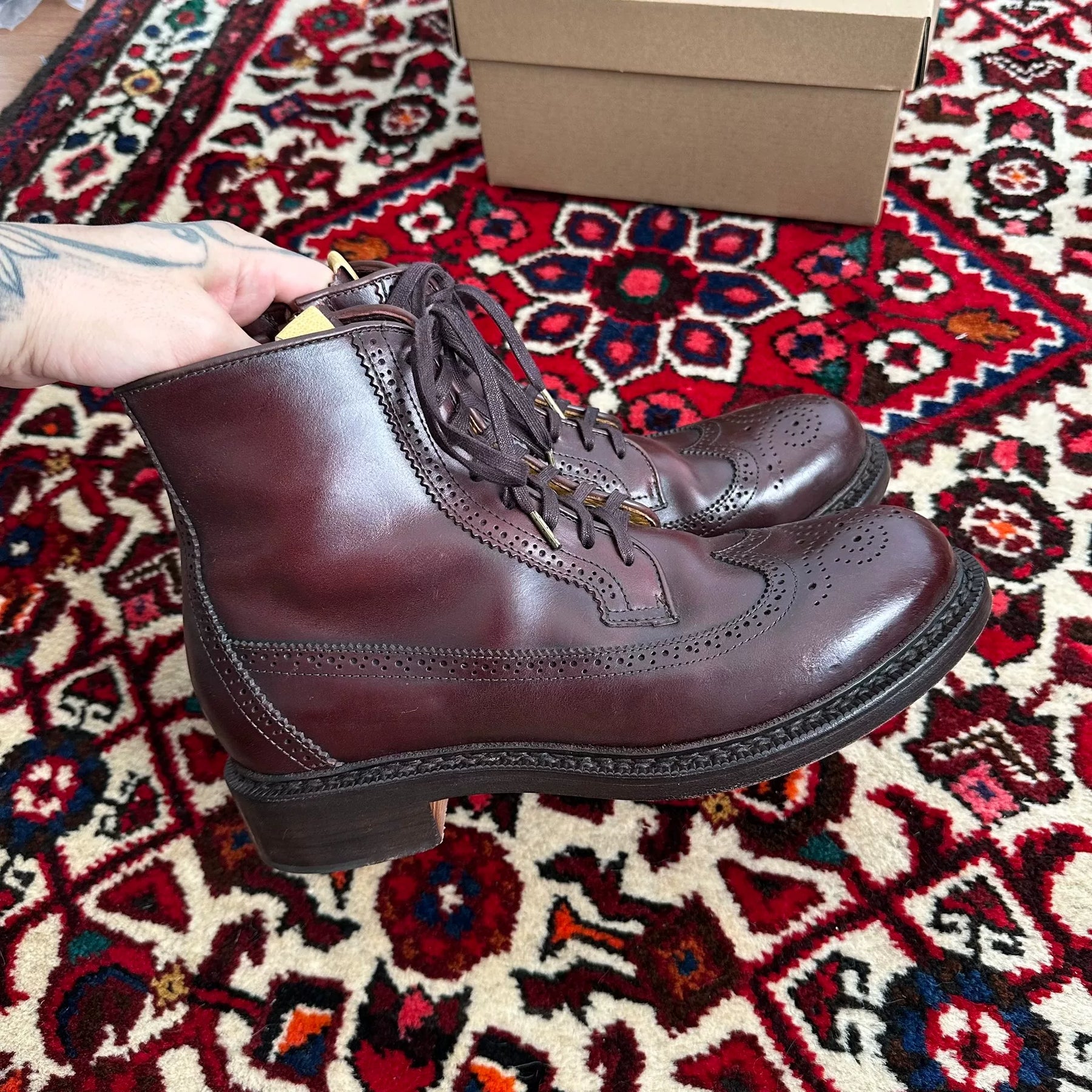 visvim 16AW Patrician Brogue Boots