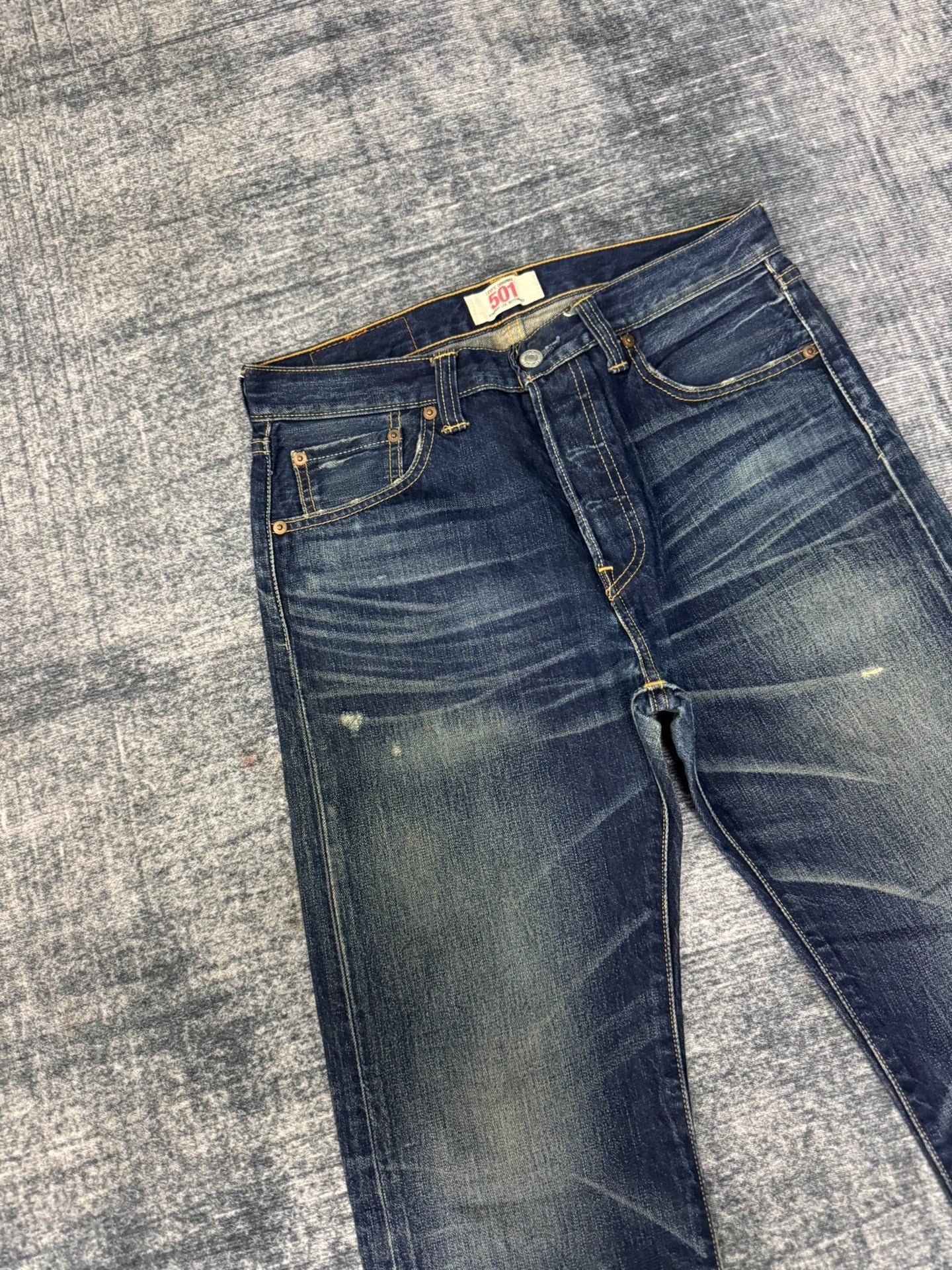 Vintage Levis 08501 Washed Jeans