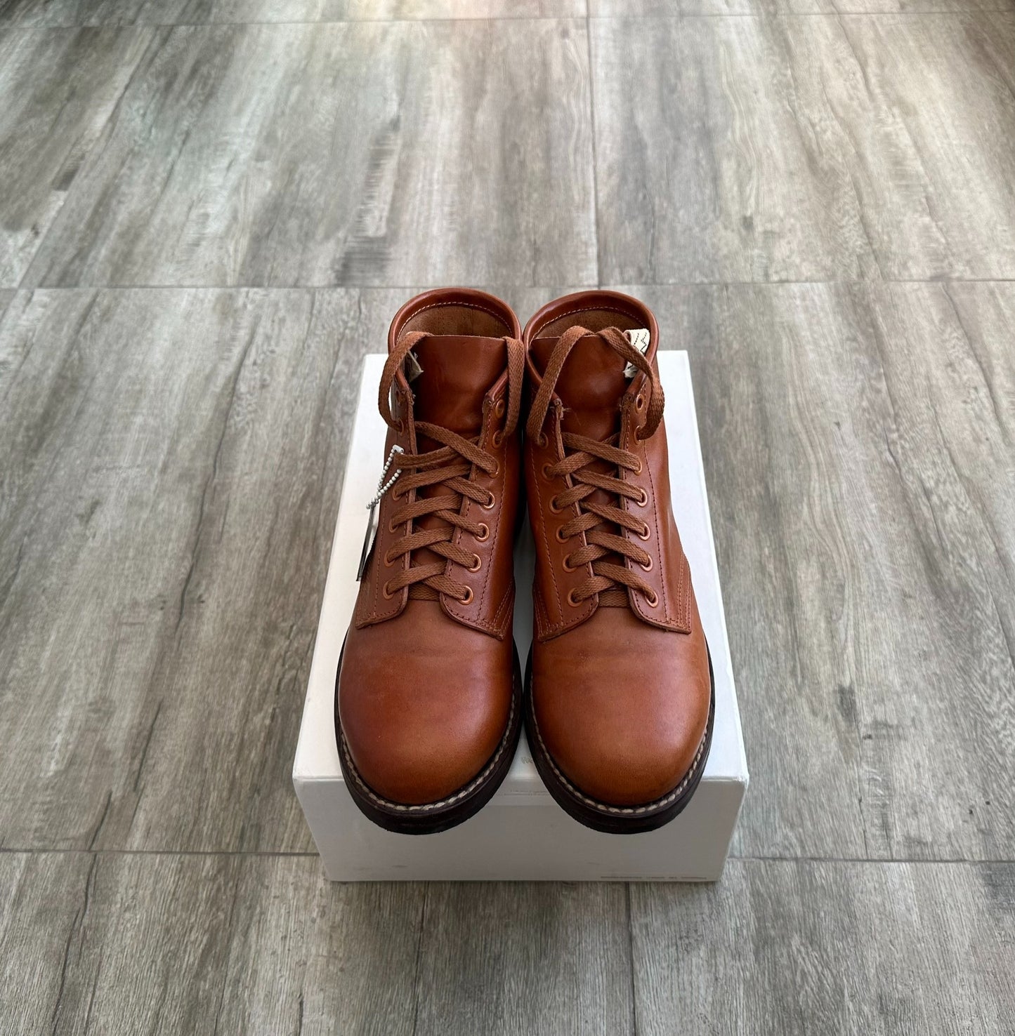 visvim brigadier leather boots for men