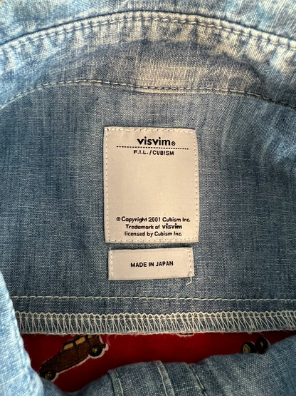 visvim Granger Light Blue Denim Shirt