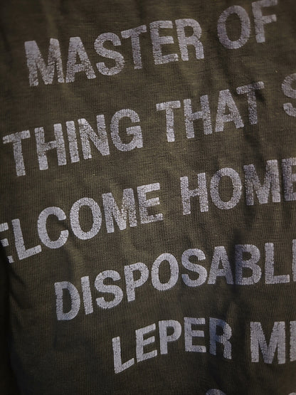 vintage metallica master of puppets gray tee