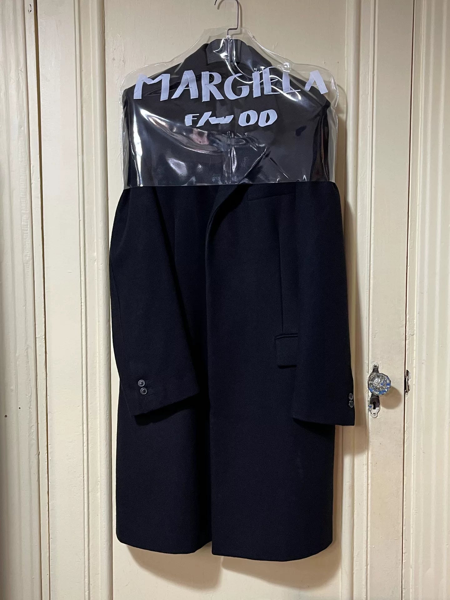 tailored wool coat by Maison Martin Margiela