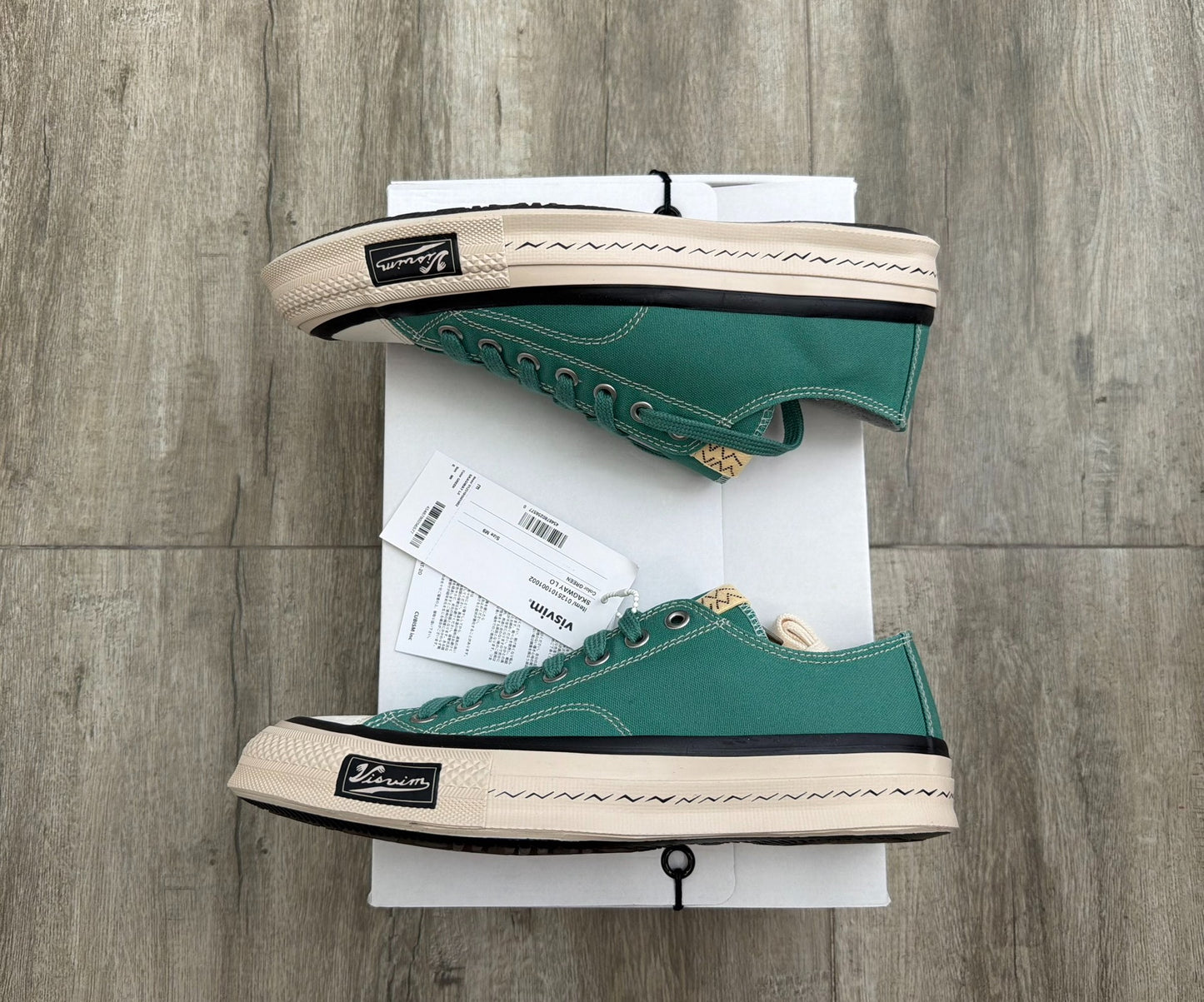 VISVIM SKAGWAY LO Canvas Sneakers