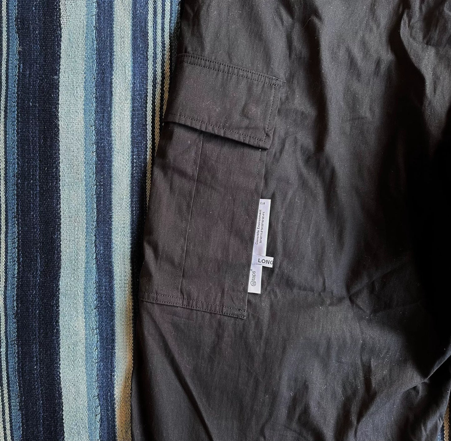 wtaps nyco oxford casual trousers