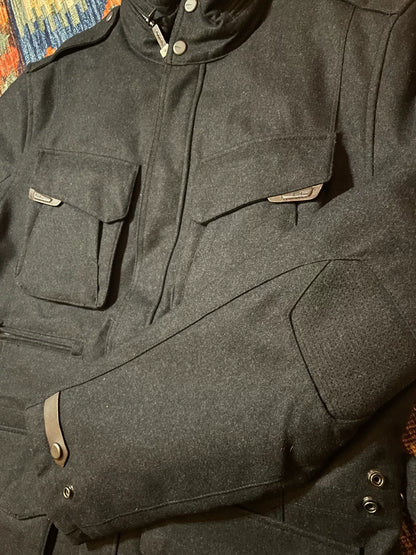 Ralph Lauren Black Label Wool Motorcycle Jacket