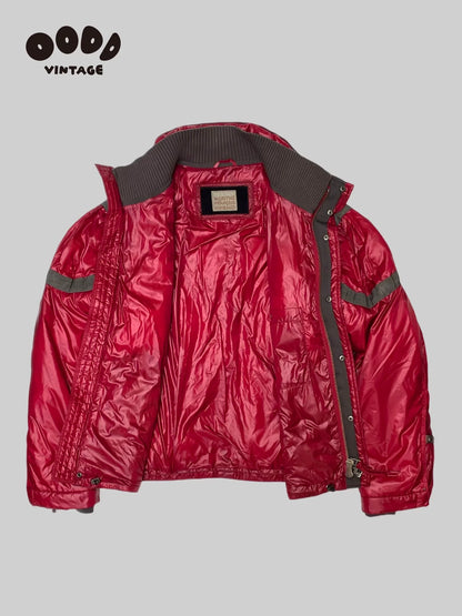 AKIRA Style Red Nylon Puffer Jacket