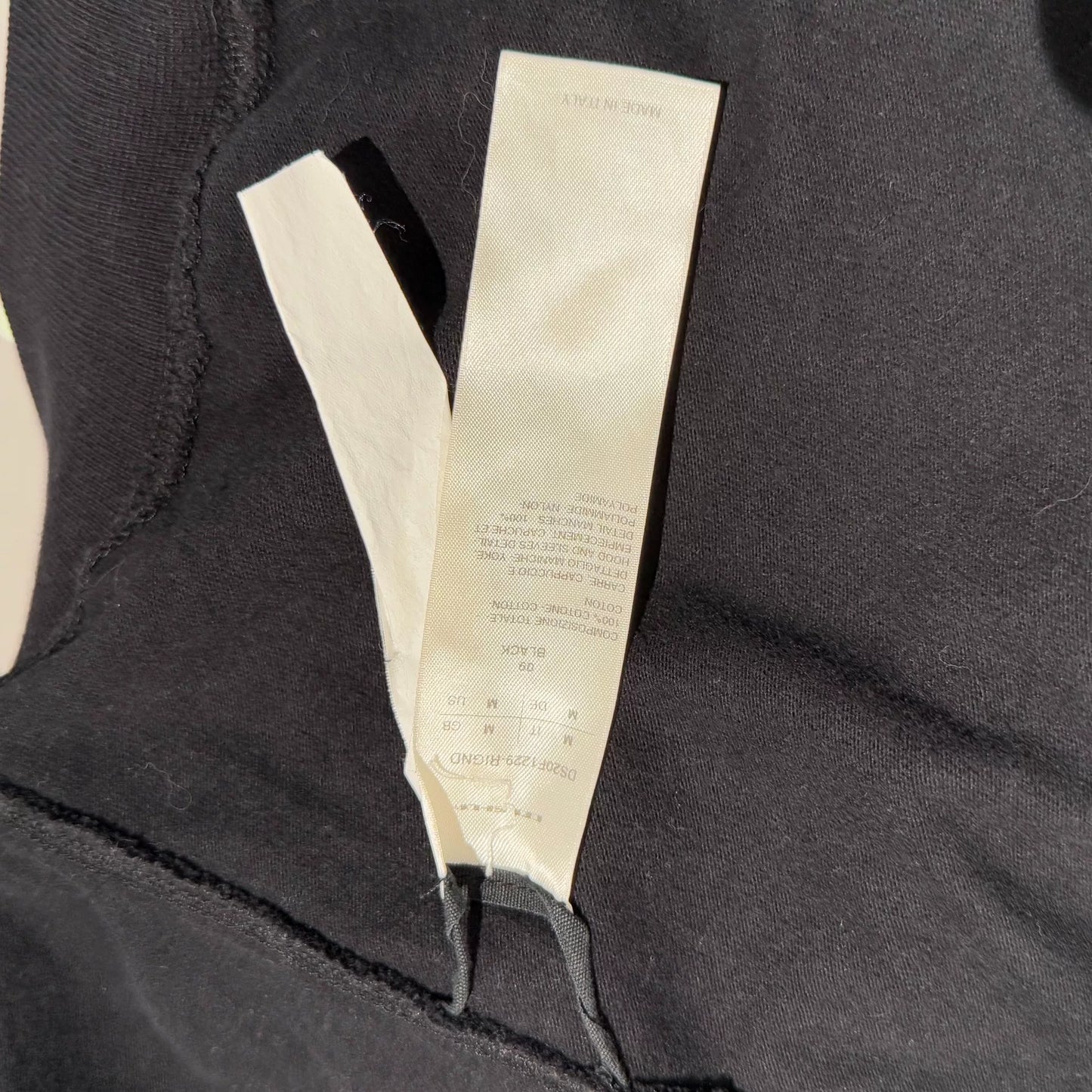 Rick Owens Hooded Zip Sweatshirt