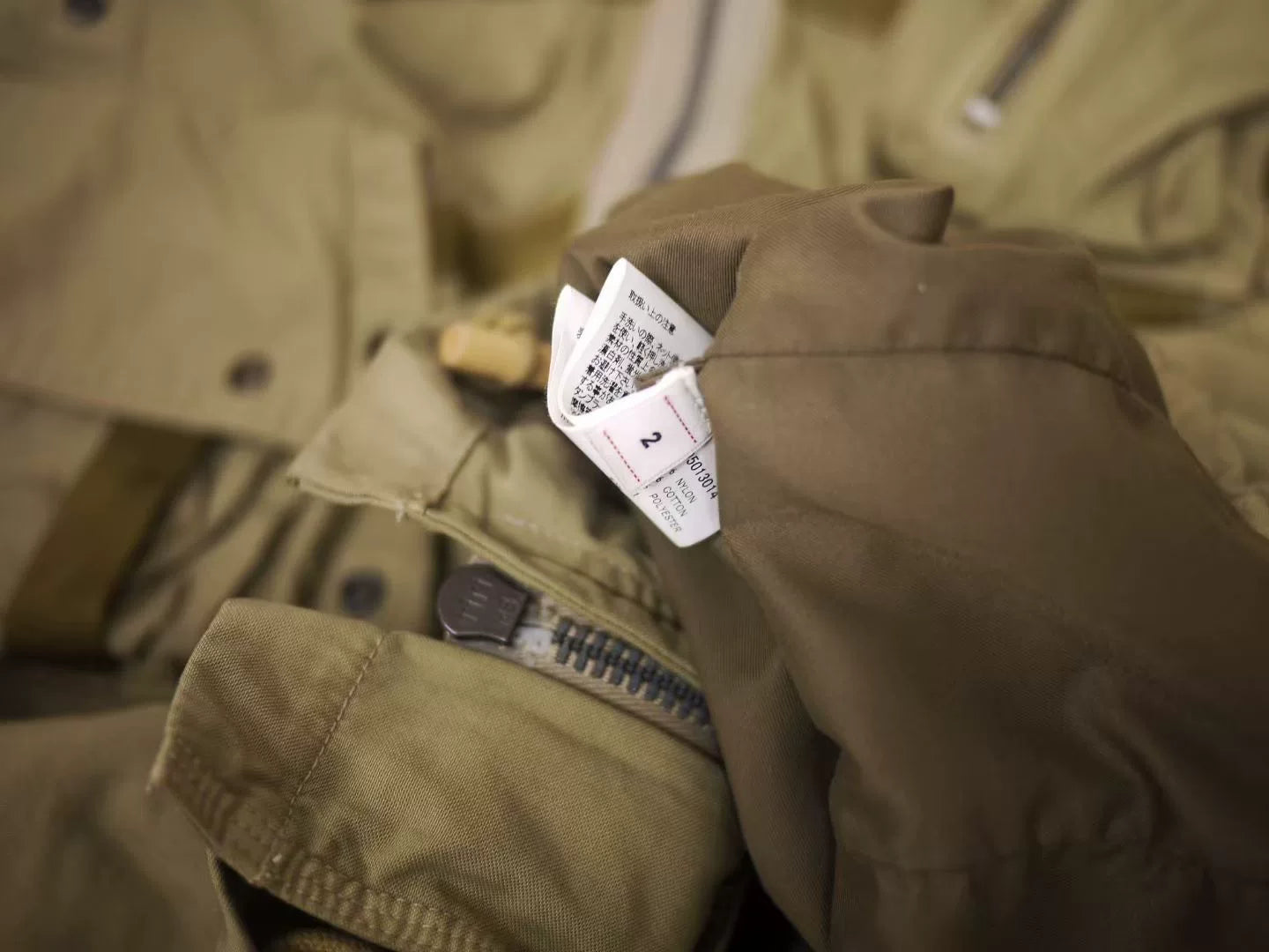 20AW VISVIM Paratrooper Coat Khaki