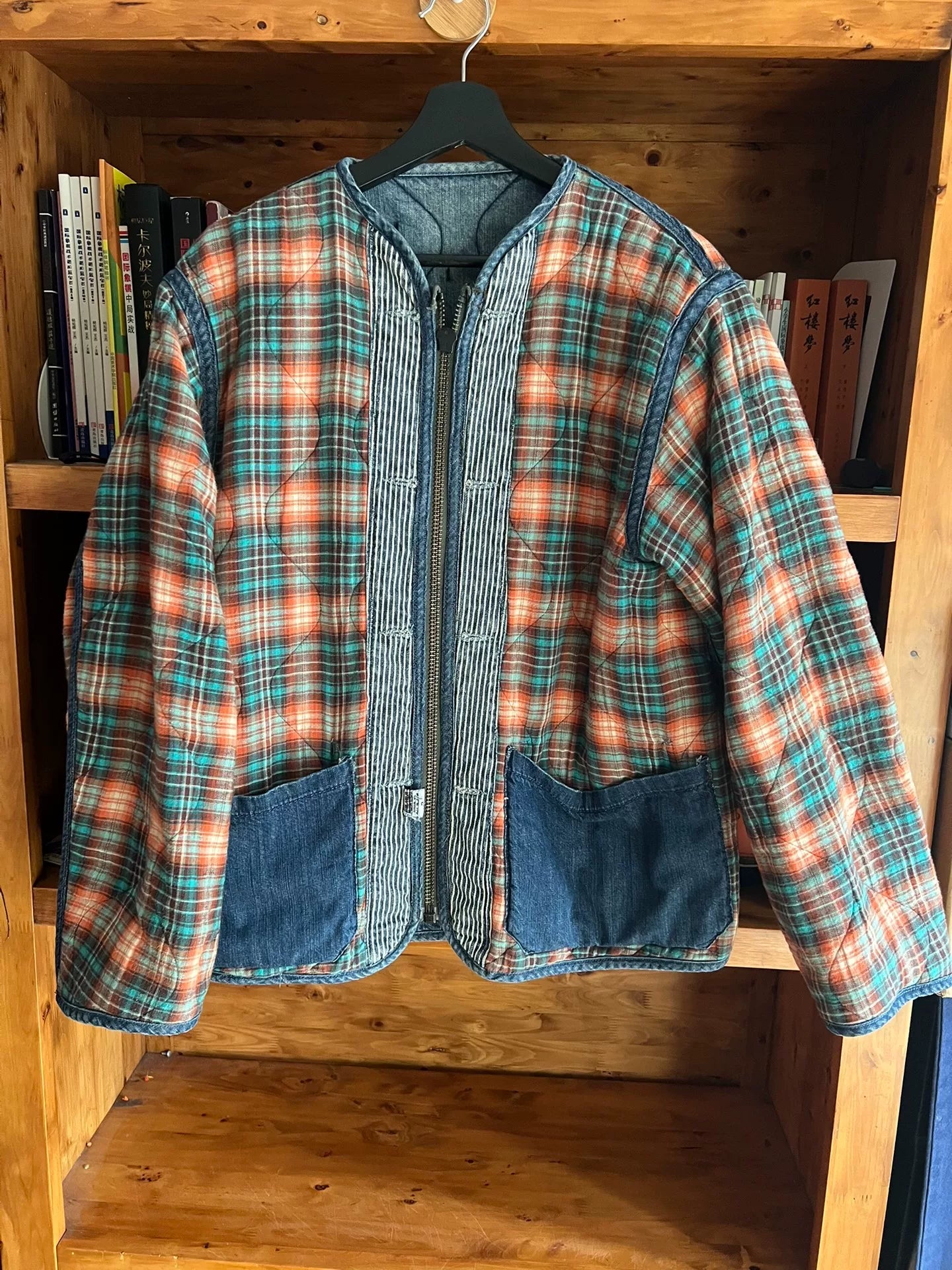 dr collectors m51 winter denim jacket