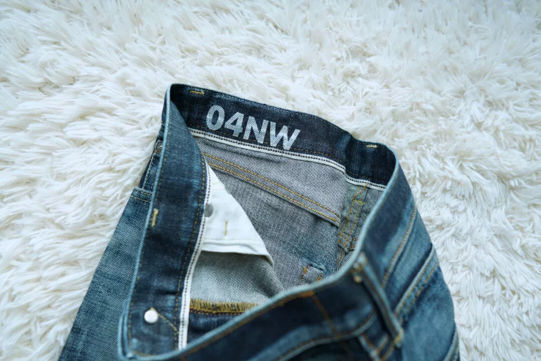 visvim 04 Nonwash Black Snakeskin Jeans