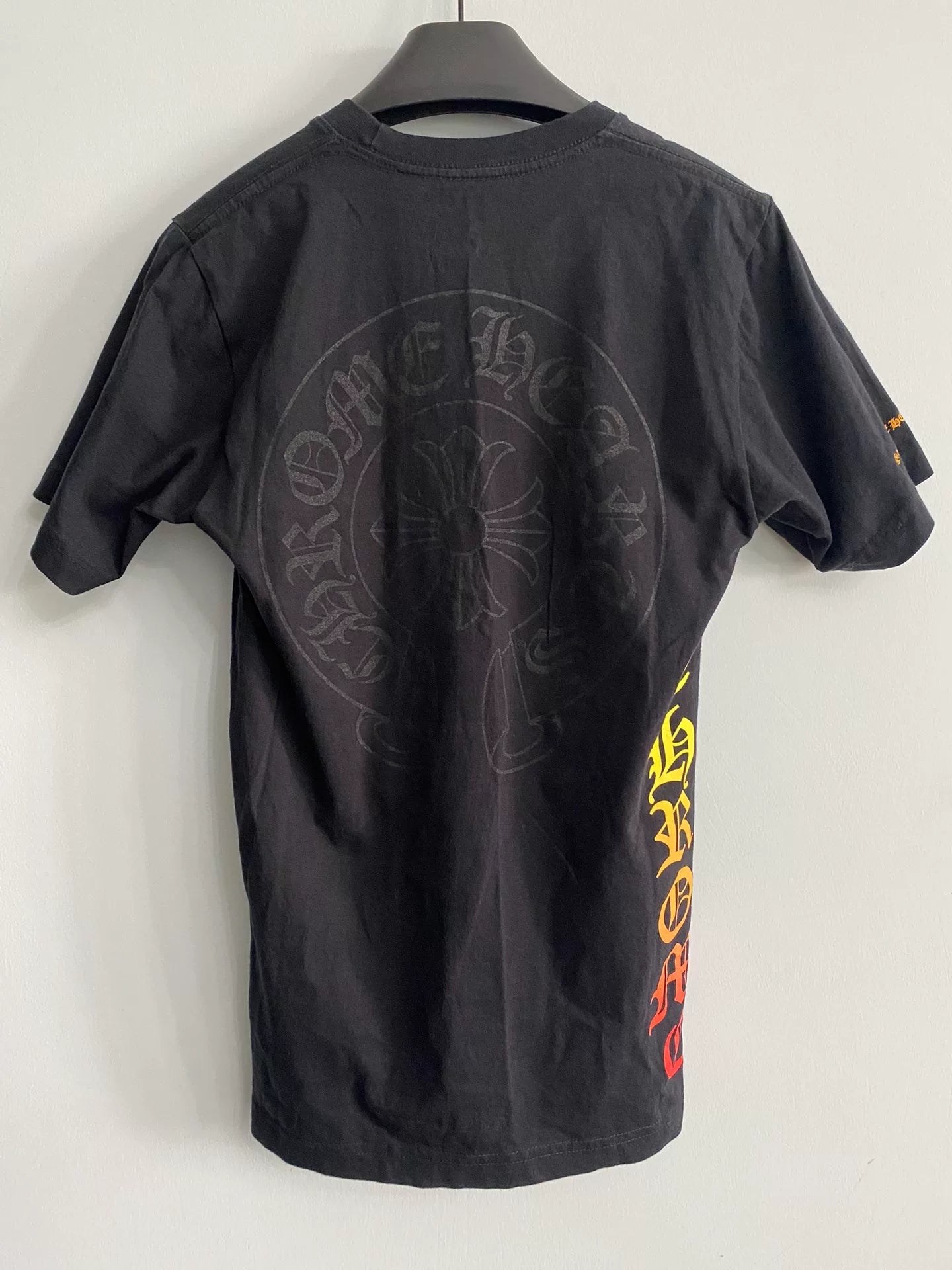 chrome hearts colorful graphic short sleeve t-shirt