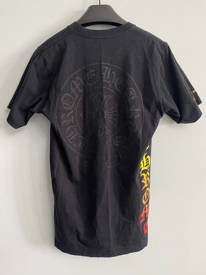 chrome hearts colorful graphic short sleeve t-shirt