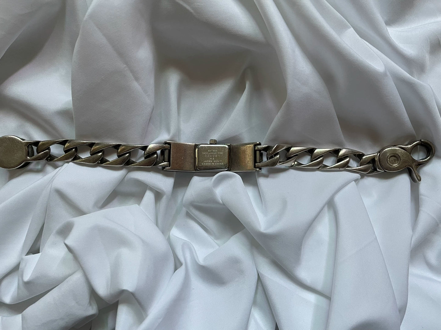 jean paul gaultier silver watch bracelet