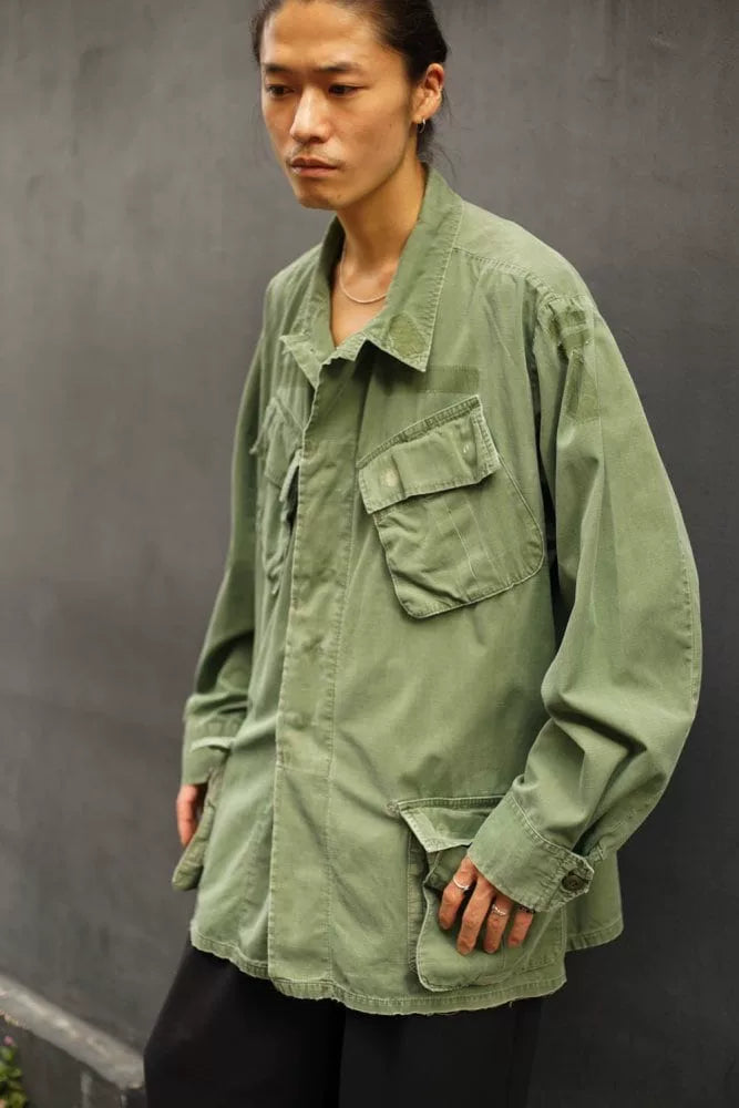 1960s Vintage Vietnam War TCU Combat Shirt